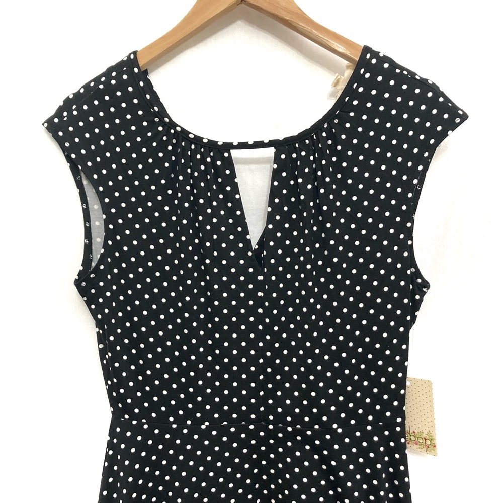 Bebop Polka Dot A-line Dress - Picture 8 of 8